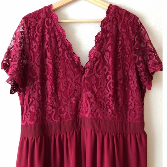 ASOS beautiful  maxi dress plus size - Picture 12 of 15